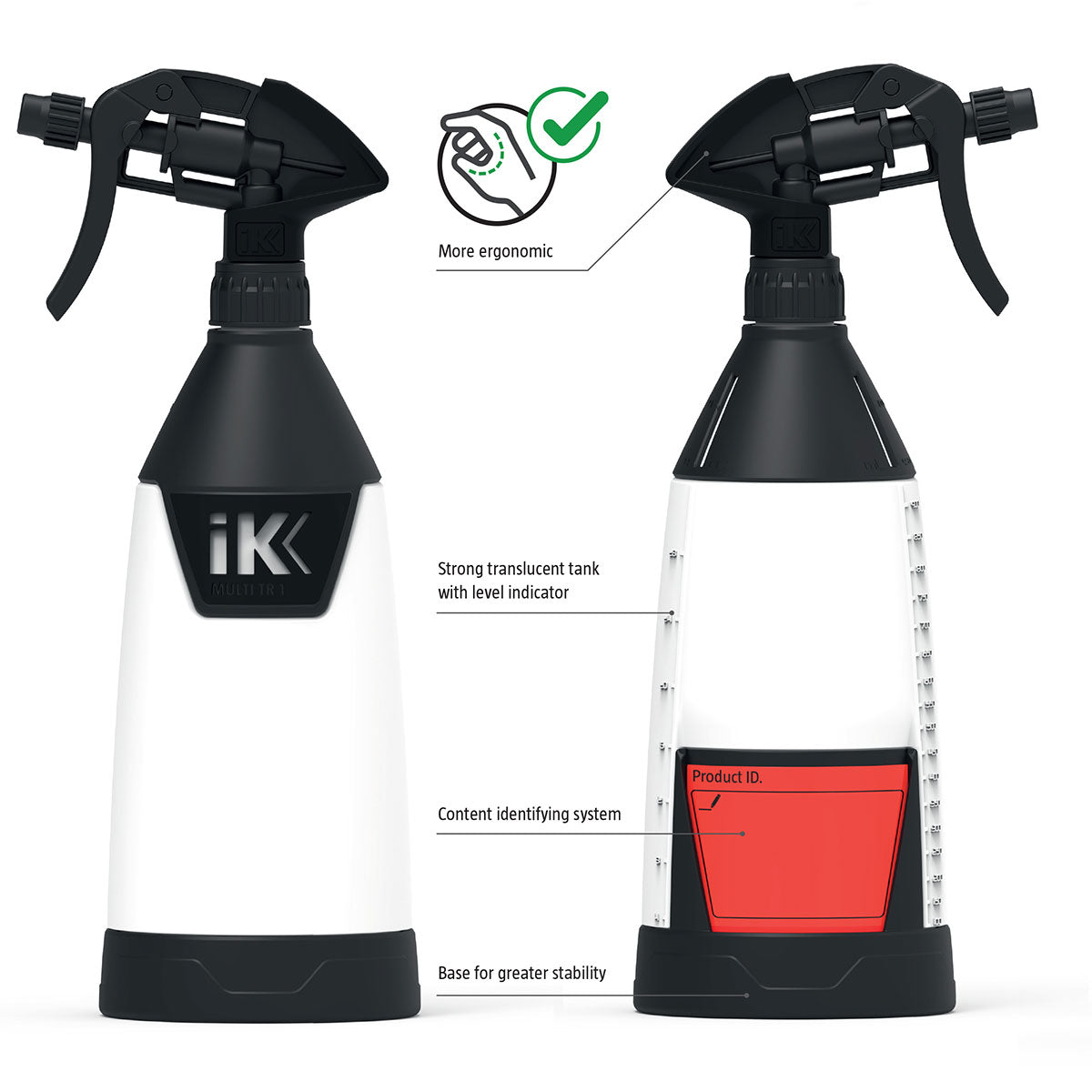Pulverizador con gatillo iK Multi TR 1 360