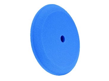 Almohadilla de pulido suave de espuma azul de 9" con centro en T