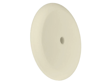 Almohadilla de acabado Ultimate de espuma blanca de 9" para tee central
