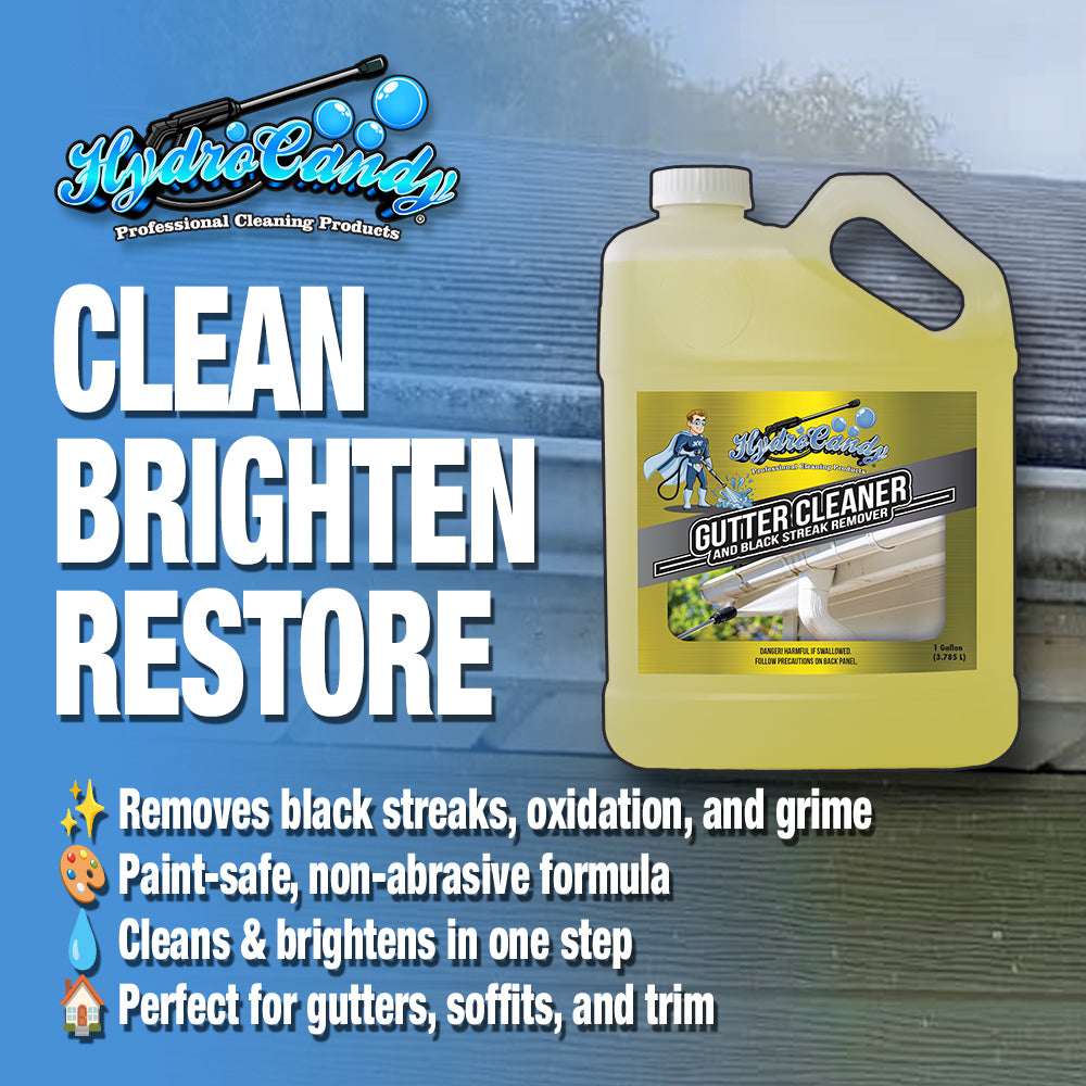 Gutter Cleaner and Black Streak Remover **NEW**