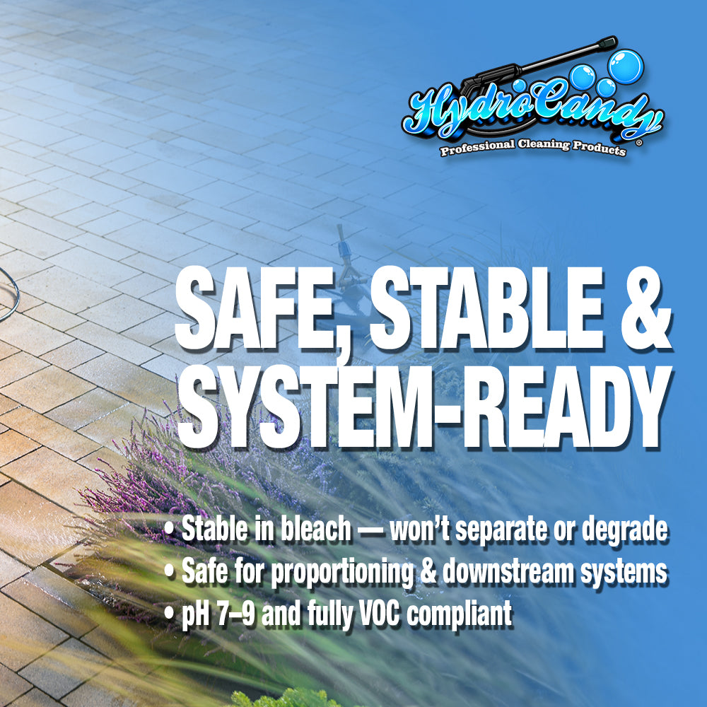 Pine Scented House Wash Surfactant with Bleach Enhancer **NEW**