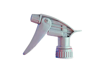 Pulverizador de gatillo resistente a productos químicos de color gris