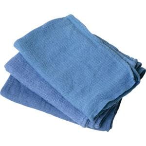 Blue Cotton Huck Towels