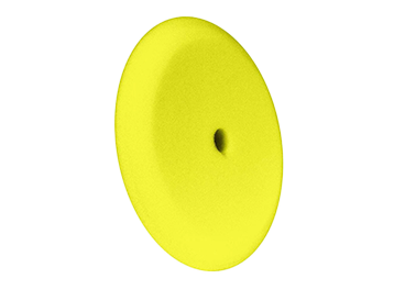 9" Yellow Foam Center Tee Light Compounding Pad