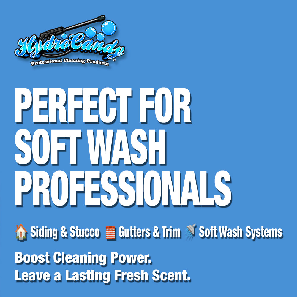 Apple Scented House Wash Surfactant with Bleach Enhancer **NEW**