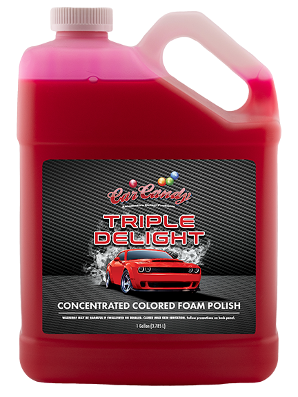 Triple Delight Colored Foam Polish Soap