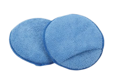 Round Microfiber Pocket Wax Applicator