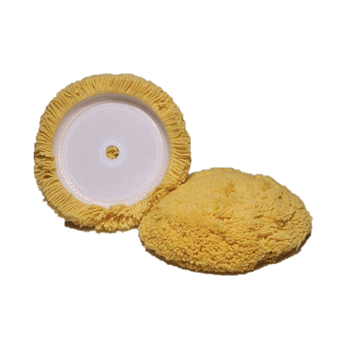 7.5" Yellow Wool Polishing/Finishing Pad